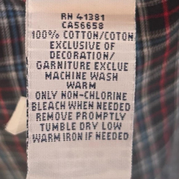 Ralph Lauren Blue Label Button Down Shirt 100% Cotton Size Large - Picture 6 of 7